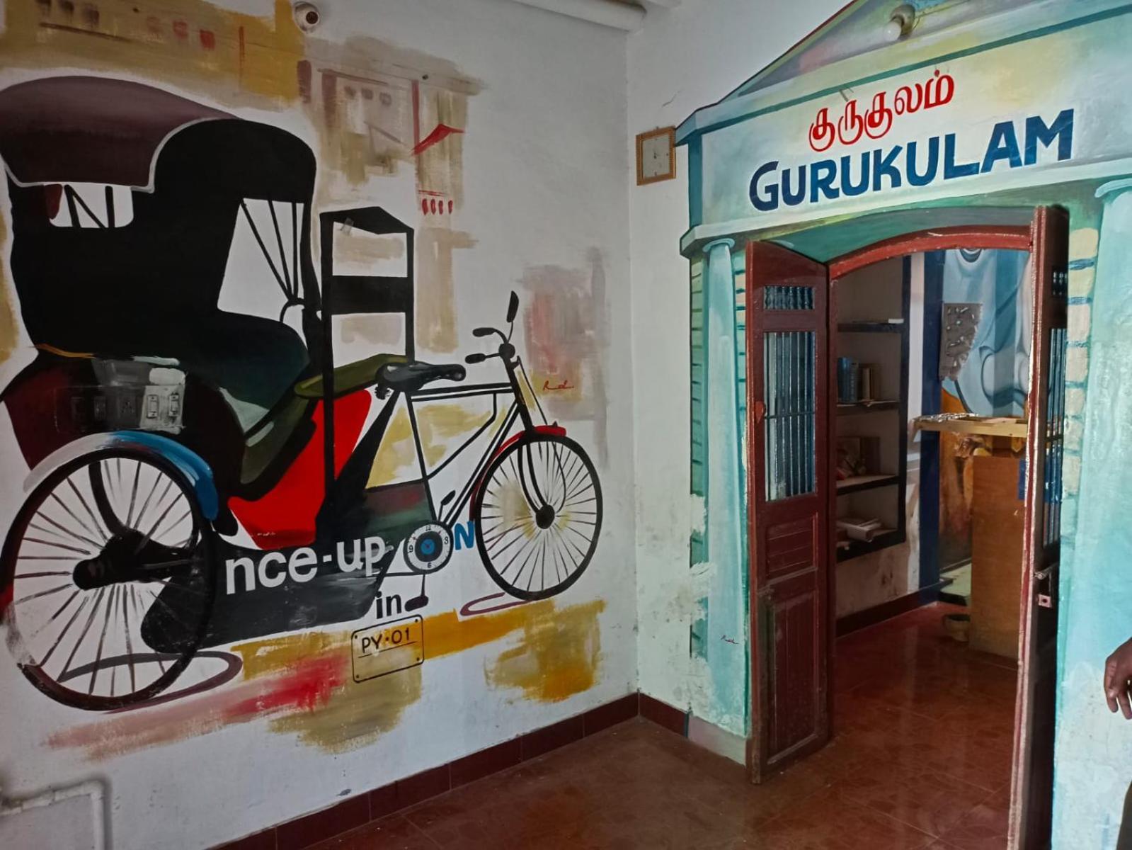 Gurukulam Hostel Pondichéry Extérieur photo